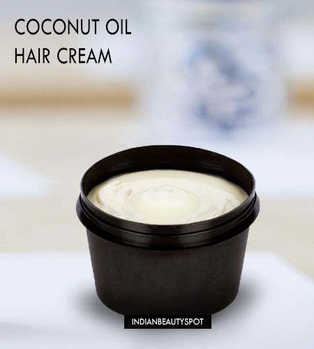 Coconut oil will definitely help your hair grow healthier, thicker, and longer, brown confirms. Coconut Oil Hair Cream for softer, smoother hair - THE ...