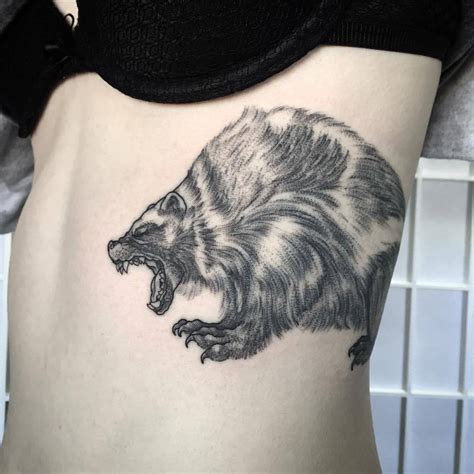 Wolverine Animal Tattoo