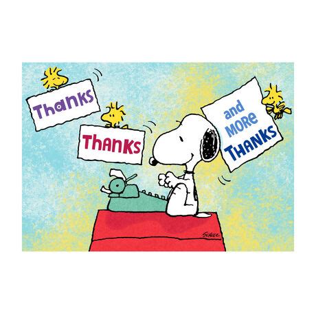 Check spelling or type a new query. Snoopy Thank You Cards - Hallmark Business Connections