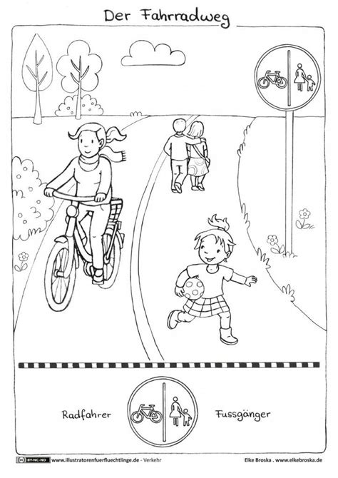 Tempo 30 vor der kita | säc. Verkehr - Fahrrad Fahrradweg - Broska | Verkehrserziehung ...