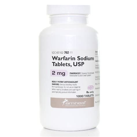 Warfarin Sodium 2mg Rx Products