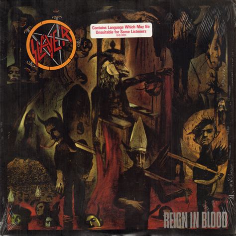 Slayer Reign In Blood 1986 Allied Pressing Vinyl