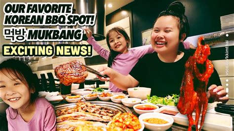 KOREAN BBQ MUKBANG PORK BELLY Samgyeopsal WRAPS OCTOPUS STEAK COOKING EATING 먹방 EATING SHOW