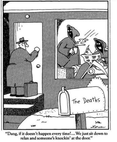 It Happens Every Time Gary Larson Cartoons Far Side Comics Far