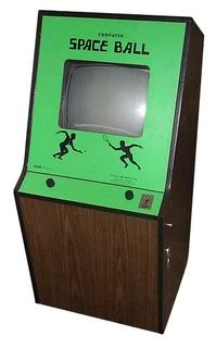 Computer space is a space combat arcade game developed in 1971. Computer Space Ball - Videogame by Nutting Associates