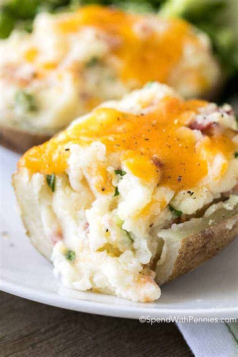 Twice Baked Potatoes Spend With Pennies Tasty Made Simple