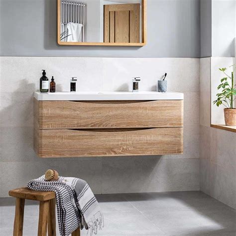 View all vanity units available online at bathshop321, and order for fast delivery. Harbour Clarity 1200mm Wall Mounted Vanity Unit & Double ...