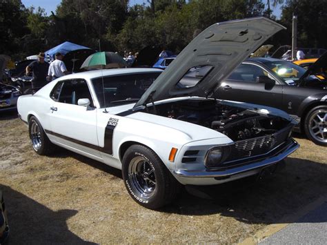 Pastel Blue 1970 Boss 302 Ford Mustang Fastback
