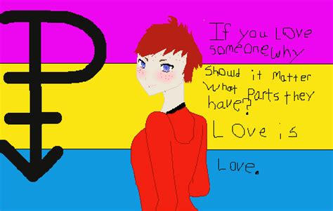 Pansexual (often shortened to pan) is the attraction to people regardless of gender. Pansexual pride by DeweyKitten on DeviantArt