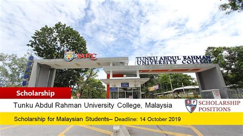The scholarship is tenable for the period laid down for the course of study leading to a first diploma. Tan Sri Lee Loy Seng Foundation funding for Malaysian ...