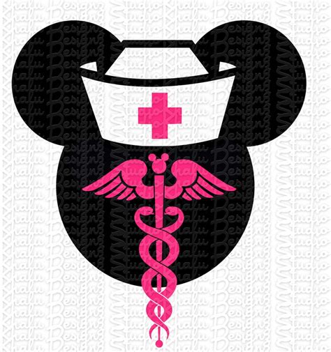 Nurse Minnie Disney Mouse Minnie Mouse Digital Image Png Etsy