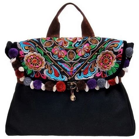 Embroidered Bags Embroidered Bag Exporter From Delhi