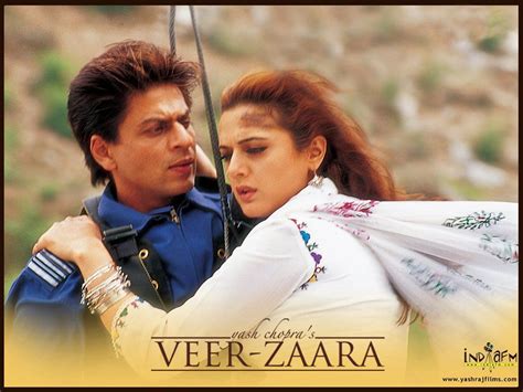 Veer Zaara Starring Shah Rukh Khan Priety Zinta Shah Rukh Khan