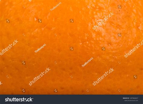 Orange Fruit Skin Surface Texture Pattern Stock Photo 1287866827