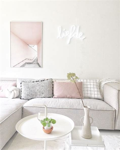 9 Gorgeous White Grey And Pink Interiors That Make You