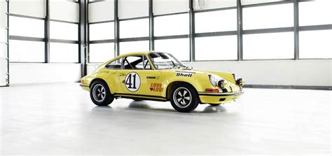 Porsche Restaura Un 911 Que Ganó En Le Mans
