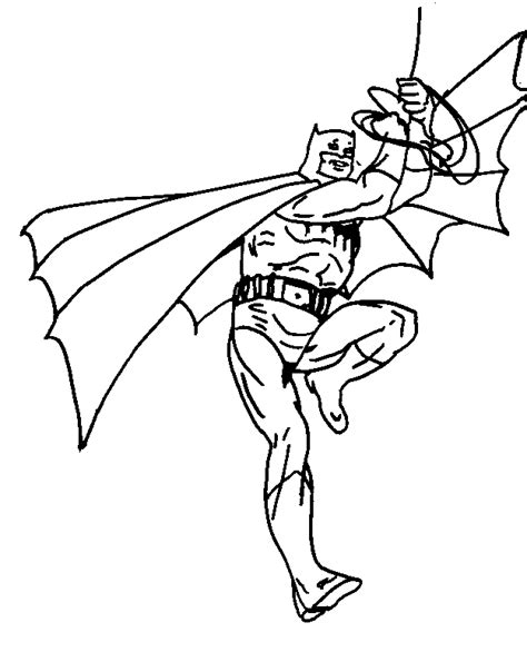 Drawing Batman 77029 Superheroes Printable Coloring Pages