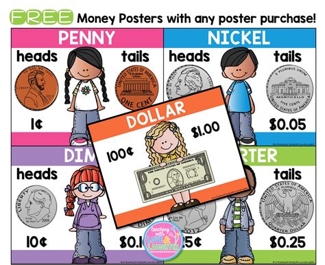 For a limited time, purchase any posters from me and get these cute money posters for FREE ...