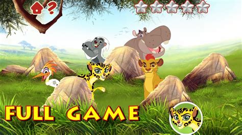 Lion Guard To The Rescue Game Full Gameplay Youtube