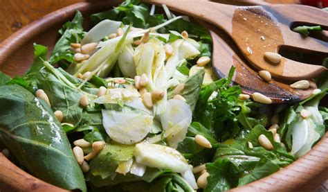 Fennel And Rocket Salad With Pine Nuts