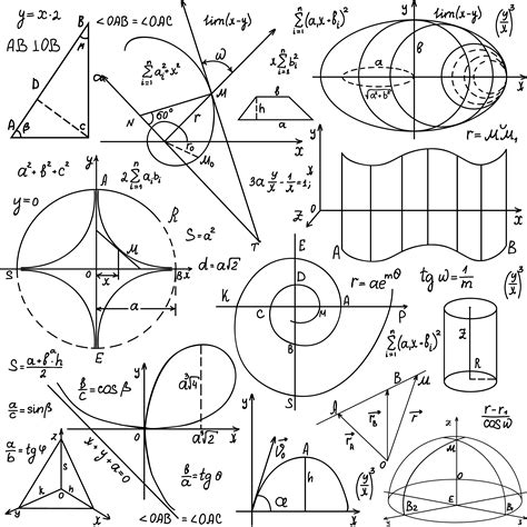 Mathematics Euclidean Vector Geometry Formula Transparent Background