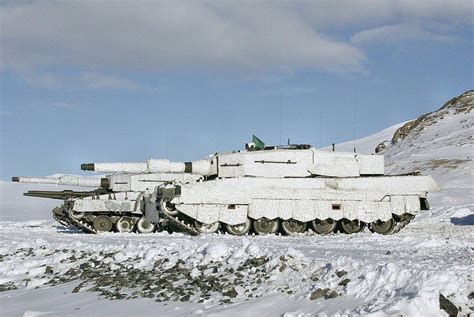 Norwegian Leopard 2a4no With Saab Barracuda Mcs Mobile Camouflage