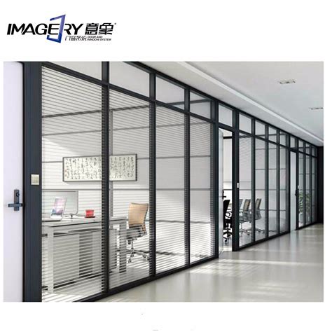 Aluminum Office Partition With Frosted Glass China Aluminum Window And Aluminum Door