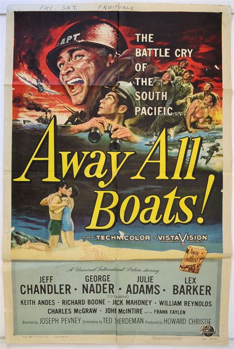 Away All Boats Original Cinema Movie Poster From Pastposters Com