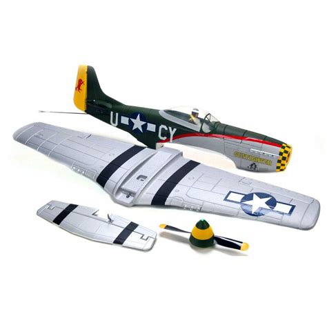 Parkzone Replacement Airframe P 51 Mustang Bl Horizon Hobby