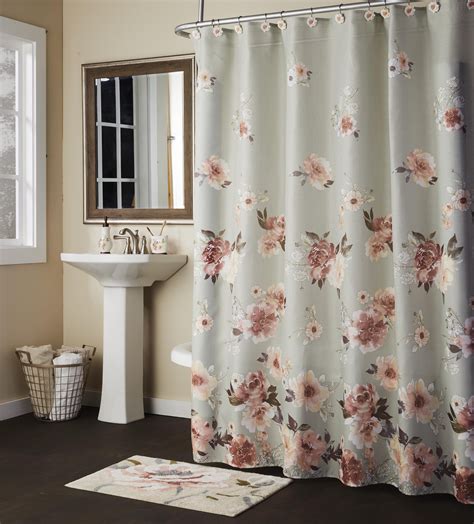 Skl Home Holland Floral Shower Curtain Sage