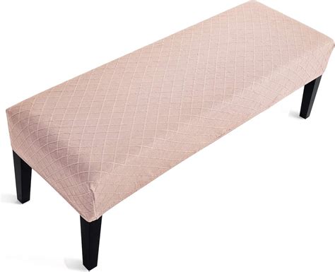 Fuloon Stretch Jacquard Dining Bench Cover Anti Dust