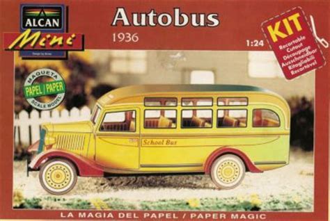 Моделизм » бумажные модели » авиация » авиация wwii. Alcan Autobus - My files - File Catalog - hobby-papercraft
