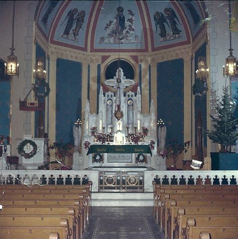 Inside St Marys Church Lockport Ny In The L960s Flickr