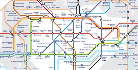 Zone 1 London Map