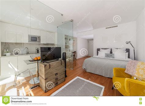 Modern Single Bedroom House Stock Photo Image Of Kitchen Decoration
