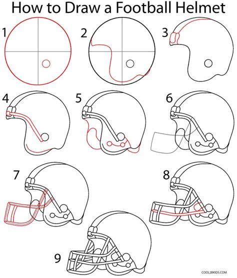 Https://techalive.net/draw/how To Draw A Football Helmet