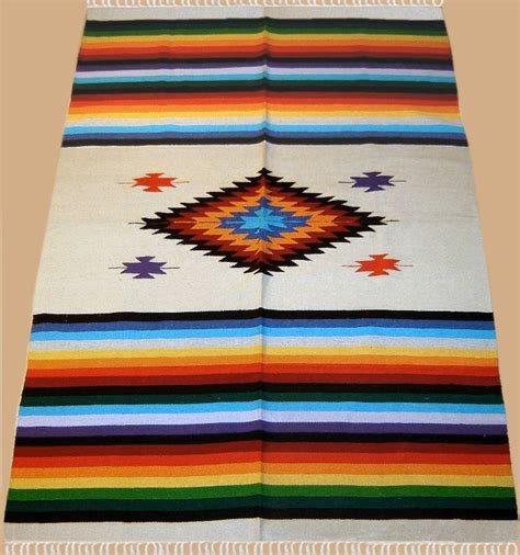 This Beautiful Traditional Blanket Has Been Handwoven Loom In A