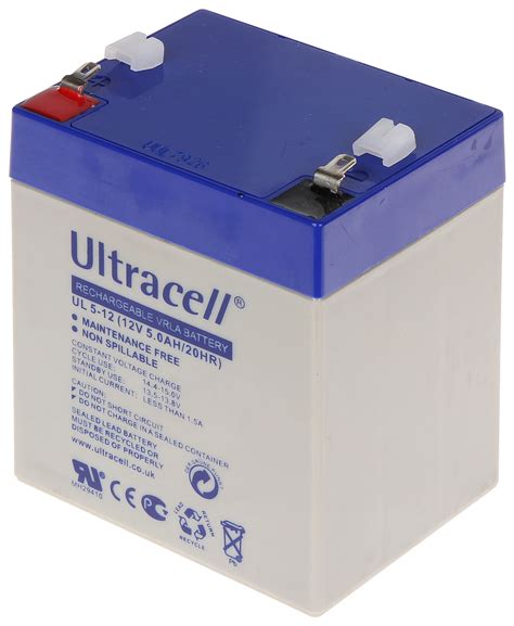 Battery 12v5ah Ul Ultracell Battery Capacity Up To 9ah Delta