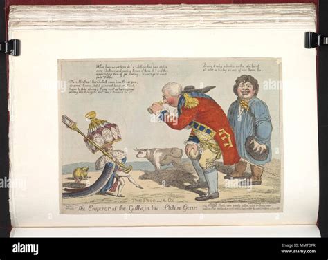 Caricature De Napoléon I British Caricature Politique Les