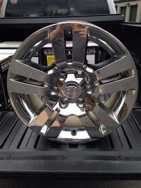 Buy a used black toyota tacoma. Set of 4 18" 6 lug OE Toyota Limited wheels | Tacoma Forum ...