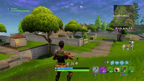 latest fortnite battle royale patch adds auto run and the chug jug windows central