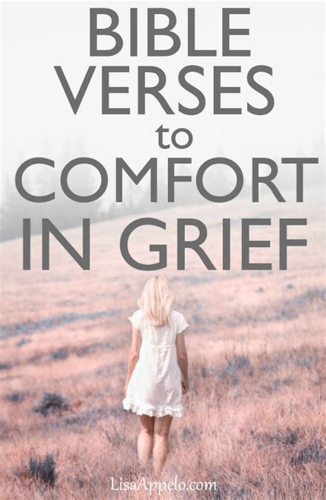 Bible Verses To Comfort In Grief Lisa Appelo