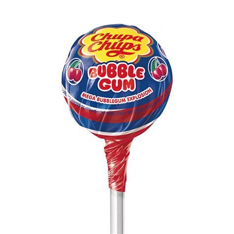Chupa Chups Bubble Gum Lollipop With Gum In The Core Pieces Brands Of