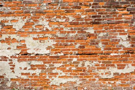 Old Red Brick Wall Background Free Stock Photo - Public ...