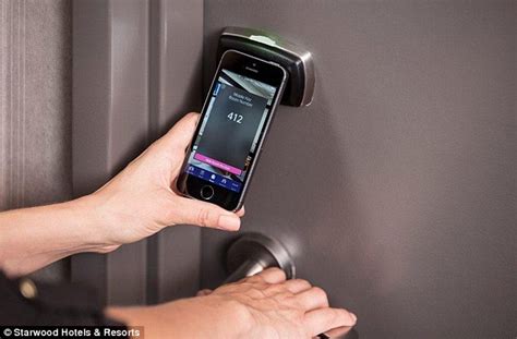 Smartphones Are The New Hotel Room Key At Starwood Hotels Daily Mail