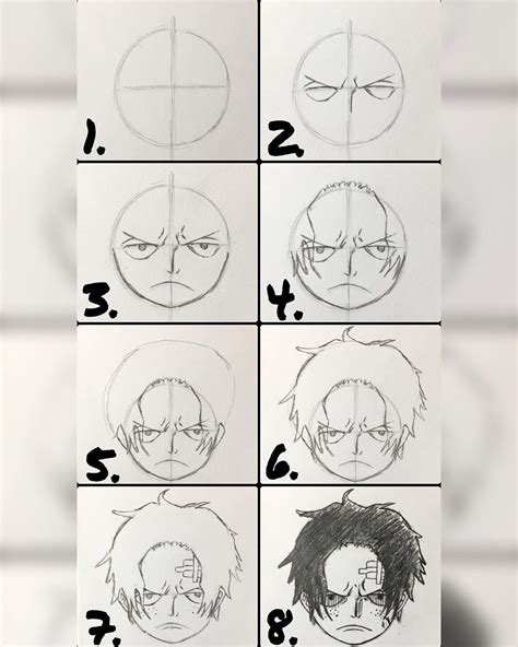 Draw Anime Boy Step By Step