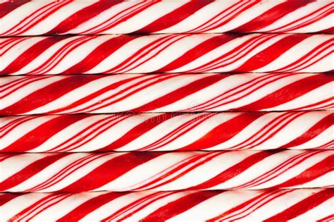 Background Of Red And White Striped Candy Canes Stock Photo Image