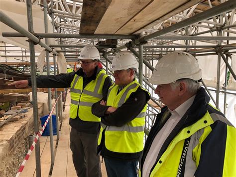 Community Engagement And Hard Hat Tours At St Leonards Church Flamstead