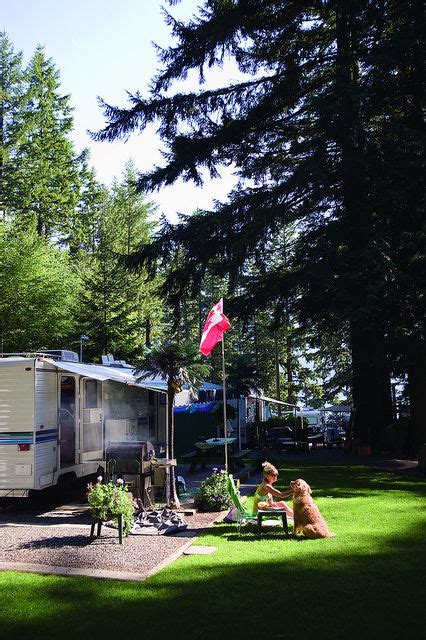 Sunnyside Campground At Cultus Lake Near Chilliwack British Columbia