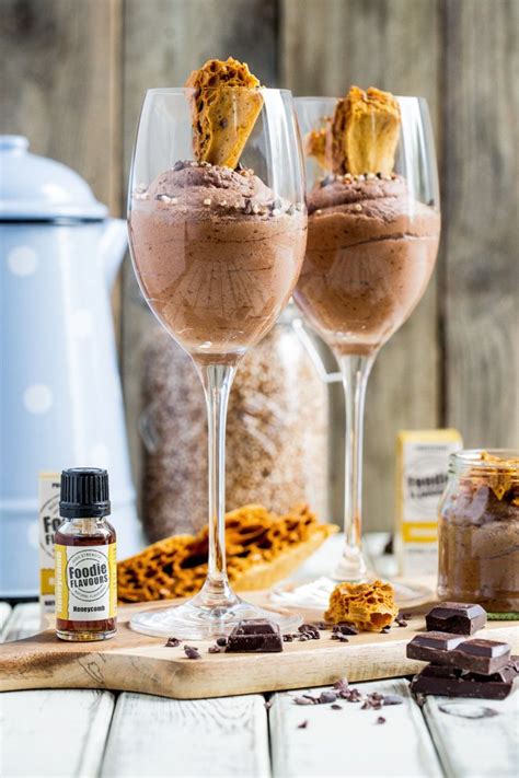 Chocolate dome filled with chocolate mousse, dulce de leche and chocolate cake #chocolatedome #dome #chocolate #dulcedeleche #mousse #chocolatemousse the easiest chocolate mousse you will ever make! Honeycomb Chocolate Mousse | Recipe (With images ...